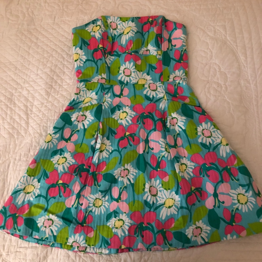 Lilly Pulitzer Strapless Dress